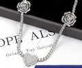 925 Silver Heart & Rose Necklace | Limited Edition