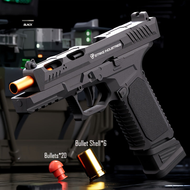 Single-Shot Soft Bullet Toy Pistol