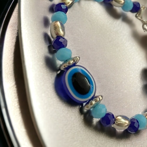 Fortune’s Shield Evil Eye Bracelet