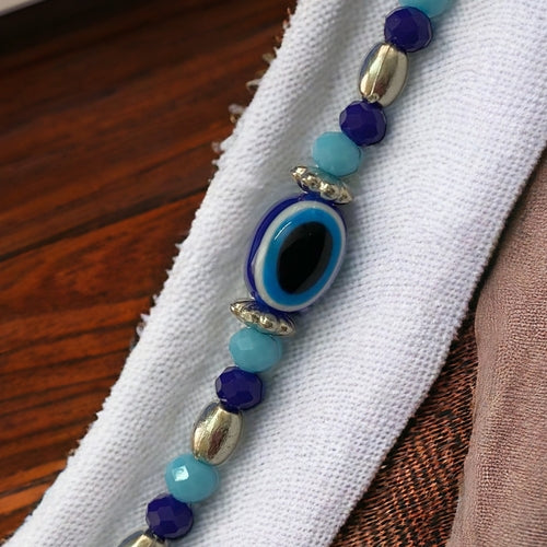 Fortune’s Shield Evil Eye Bracelet